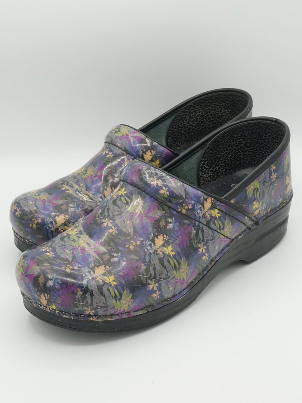 Dansko Professional Clogs Women's EU 41 (US 10.5-11) Floral Patent Leather